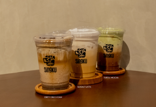 Signature Drinks at Singku Cafe